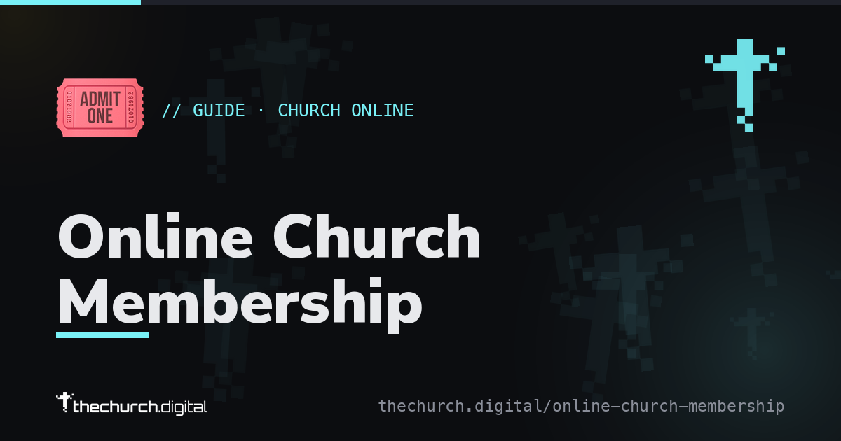 Online Church Membership